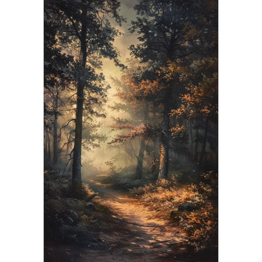 Chiaroscuro Landscape Canvas